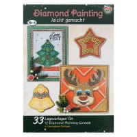 Vorlagenheft: Diamond Painting leicht gemacht Nr. 4, 33 Legevorlagen für Diamond-Painting-Lineale