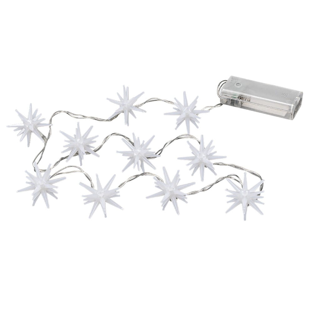 LED-Lichterkette Sterne, warmweiß, inkl. Timer, 10er | Lichterketten | LED & Leucht-Deko | Deko- & Geschenkartikel
