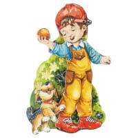 3-D Motive, Gartenmotive, 7cm x 6 cm, 10 Motive
