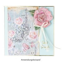 Duo-Design-Papiere, Vintage 2, beidseitig bedruckt, 25cm x 25cm, 250g/m², 20 Blatt