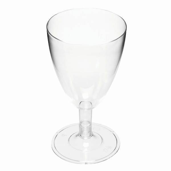 Kunststoff-Weingläser, Ø 6,5cm, 12,5cm hoch, klar, 6 Stück | Gläser & mehr | Zauberfolien & Zubehör | Bastelbedarf