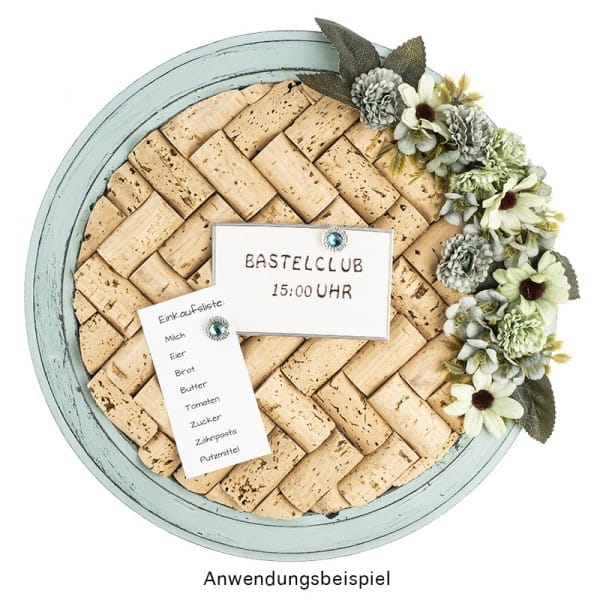 Weinkorken zum Basteln, 4,5cm lang, Ø 2,4cm, dunkel, 100 Stück