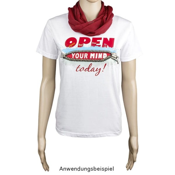 Color Bügeltransfers, DIN A4, Open your mind