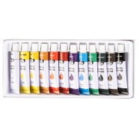 Acrylfarben, 12 Tuben à 12ml