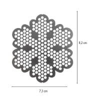 Diamond-Painting-Lineal, Eiskristall 1, Motivgröße: 7,3cm x 8,2cm