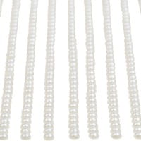 Halbperlen-Bordüren, selbstklebend, Ø3mm, naturweiß, 5 Bogen