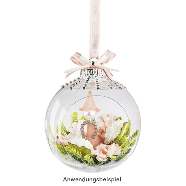 Kugeln mit Loch-Ausschnitt, Ø 10cm, 2 Stück