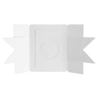 Überraschungsbox, weiß, 12,5cm x 12,5cm x 12,5cm, 24-teilig