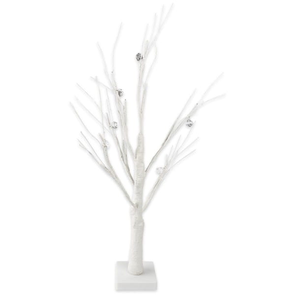 LED-Baum, mit Deko-Diamanten, 60cm hoch, 18 LED-Lämpchen in Warmweiß | Leucht-Deko | LED & Leucht-Deko | Deko- & Geschenkartikel