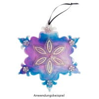 Transparent-Pouring-Mix, 3 in 1, Medium, Acrylfarbe & Silikonöl, violett, 180 ml